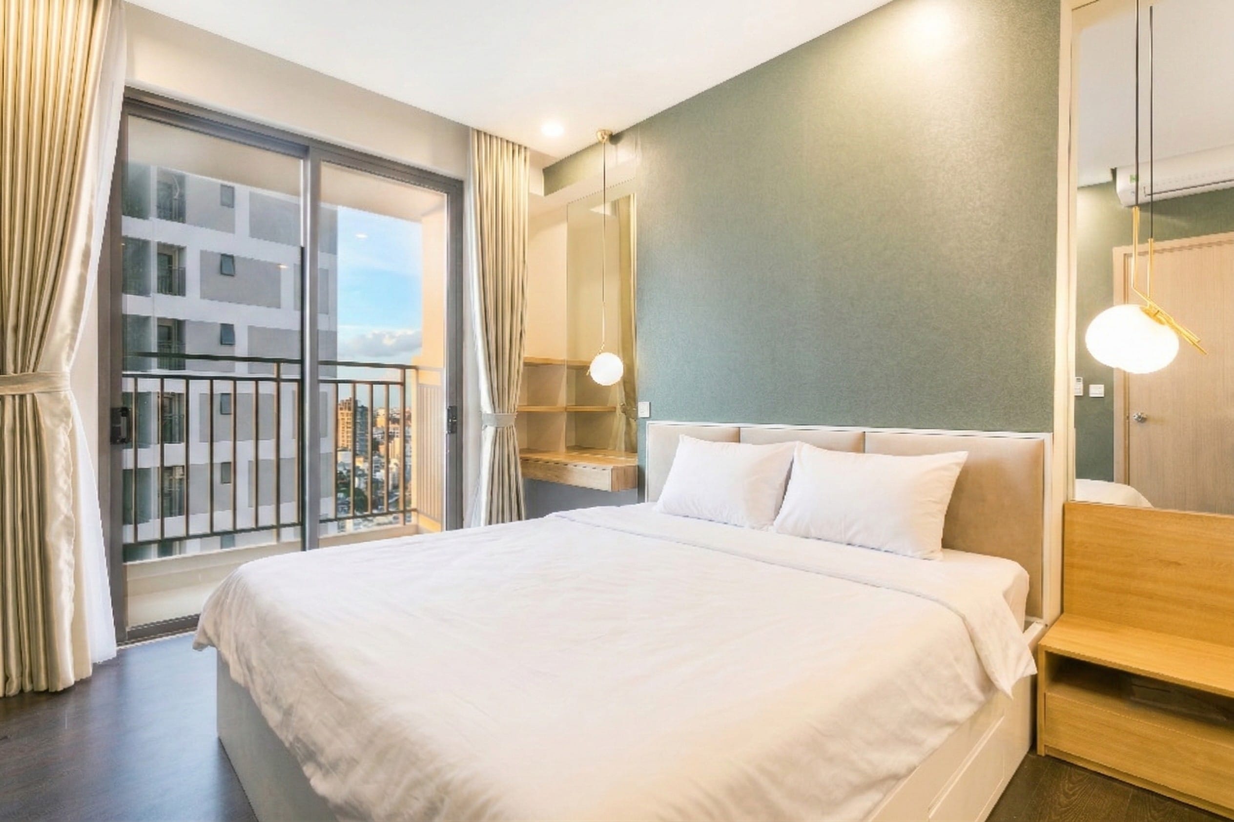 Third bedroom in 3 bedroom apartment at Saigon Apartment