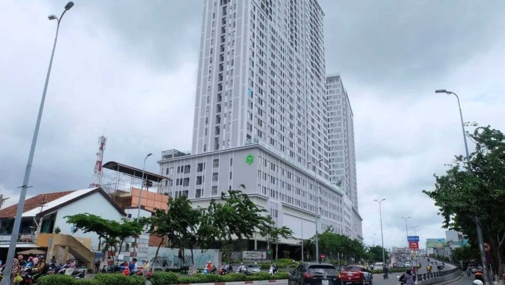 Một trong những dự án căn hộ chung cư có hình thức cho thuê ngắn hạn theo ngày tại khu vực bến vân đồn quân 4